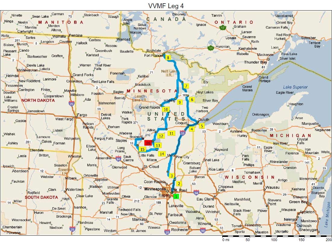 Route Map | VFW Ride For Healing